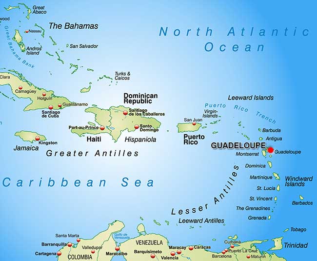 Guadeloupe Air Charter Directory